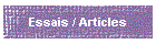 Essais / Articles